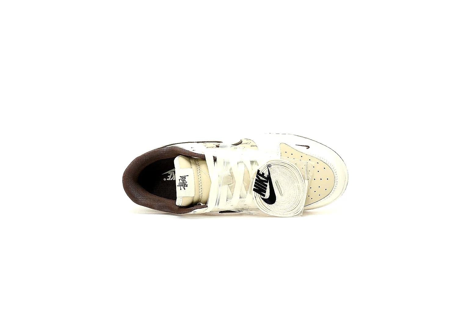 Kako Sheetbase record image for Nike Cream Brown Low Court thumbnail 2