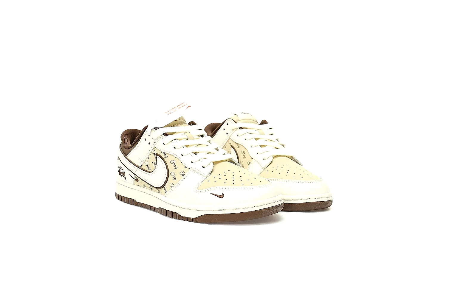Kako Sheetbase record image for Nike Cream Brown Low Court thumbnail 4