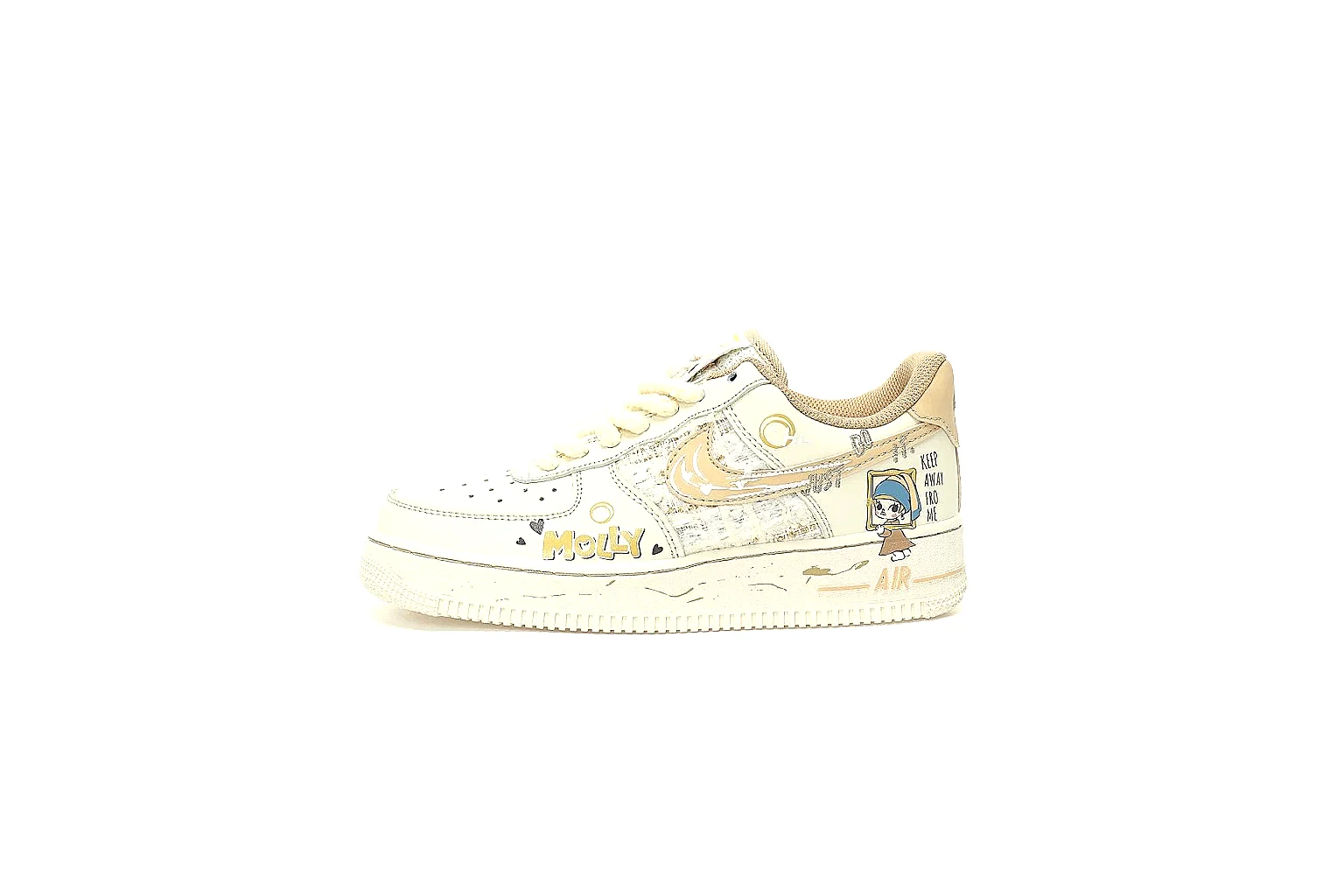 Kako Sheetbase record image for Nike Cream Gold Low Court