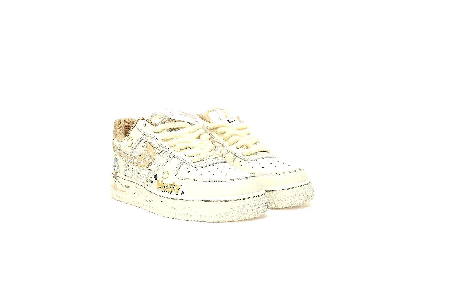 Kako Sheetbase record image for Nike Cream Gold Low Court thumbnail 4