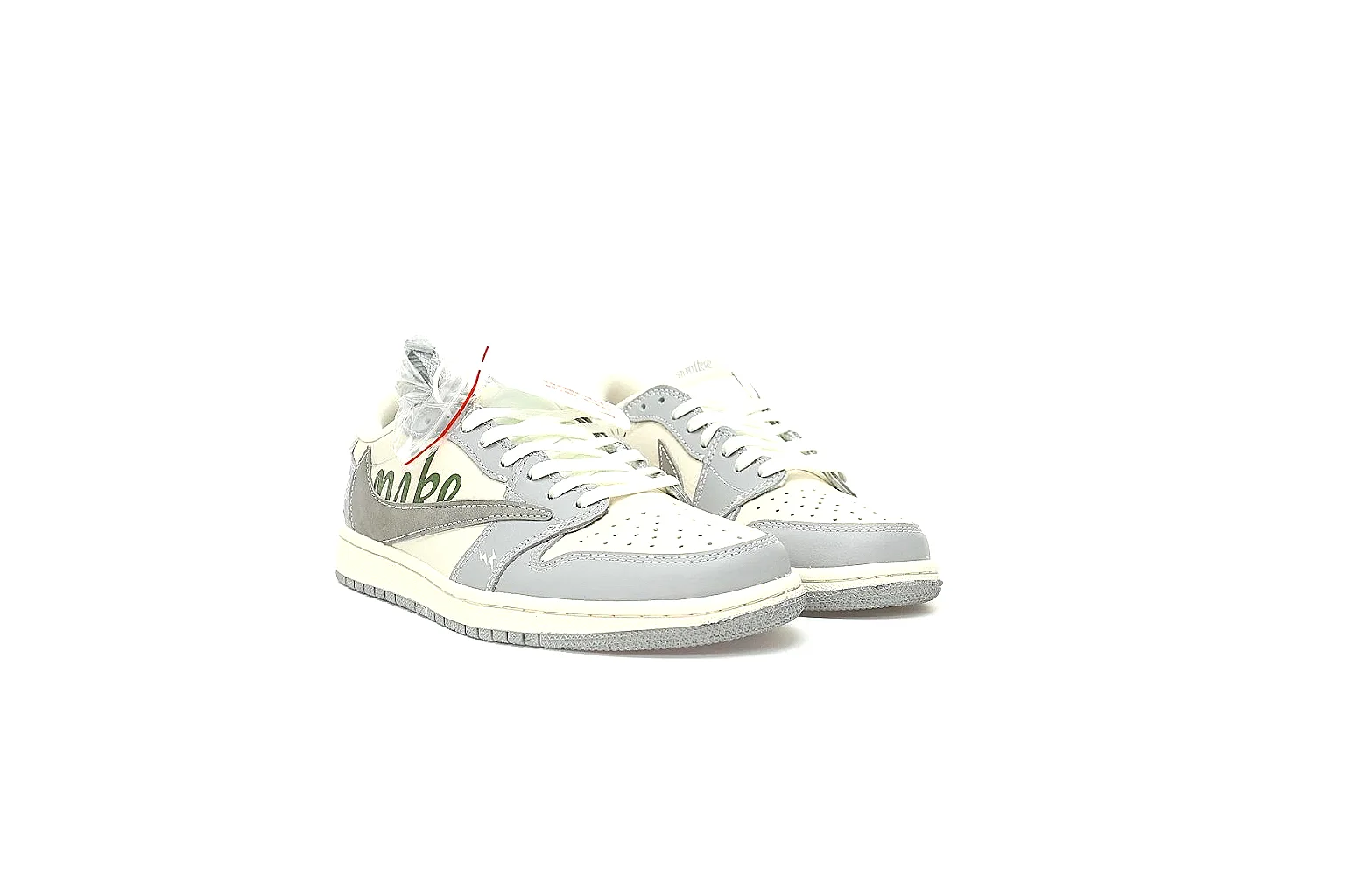 Kako Sheetbase record image for Nike Cream Olive Low Court thumbnail 4