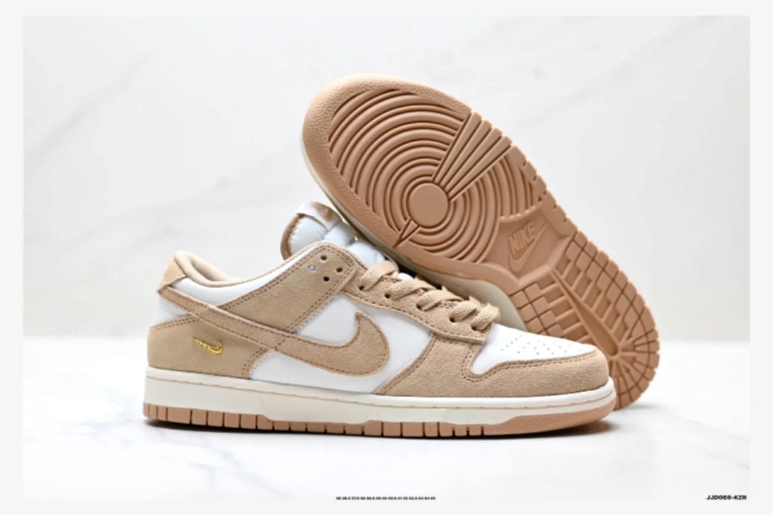 Nike Dunk Low Tan White Low Top spreadsheet record image SKU 1182167505