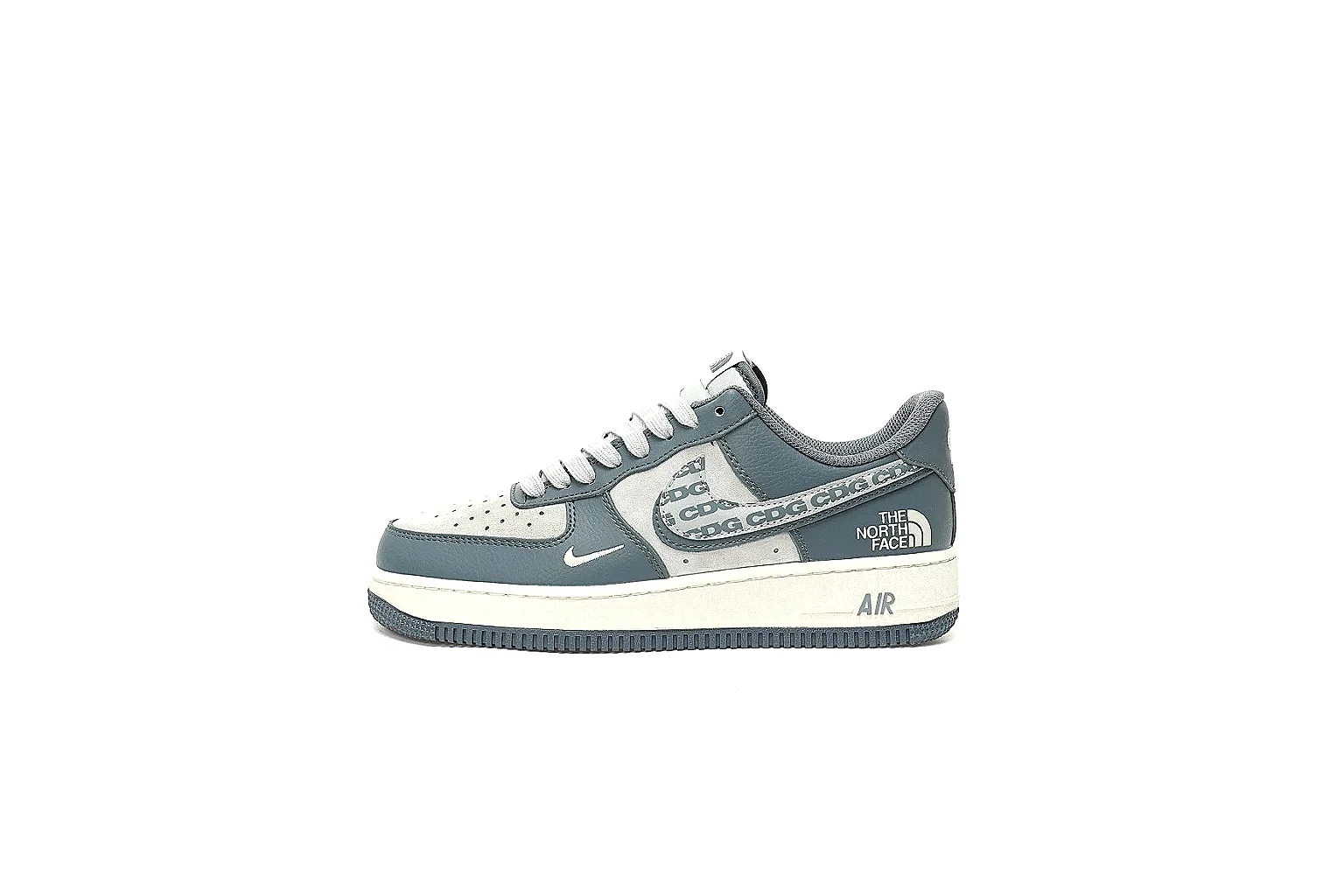 Kako Sheetbase record image for Nike Gray Blue Low Court