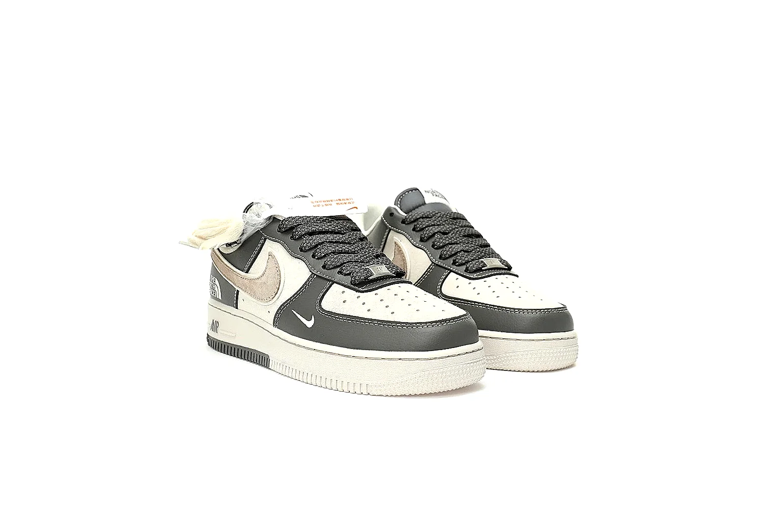 Kako Sheetbase record image for Nike Gray Brown Low Court thumbnail 5