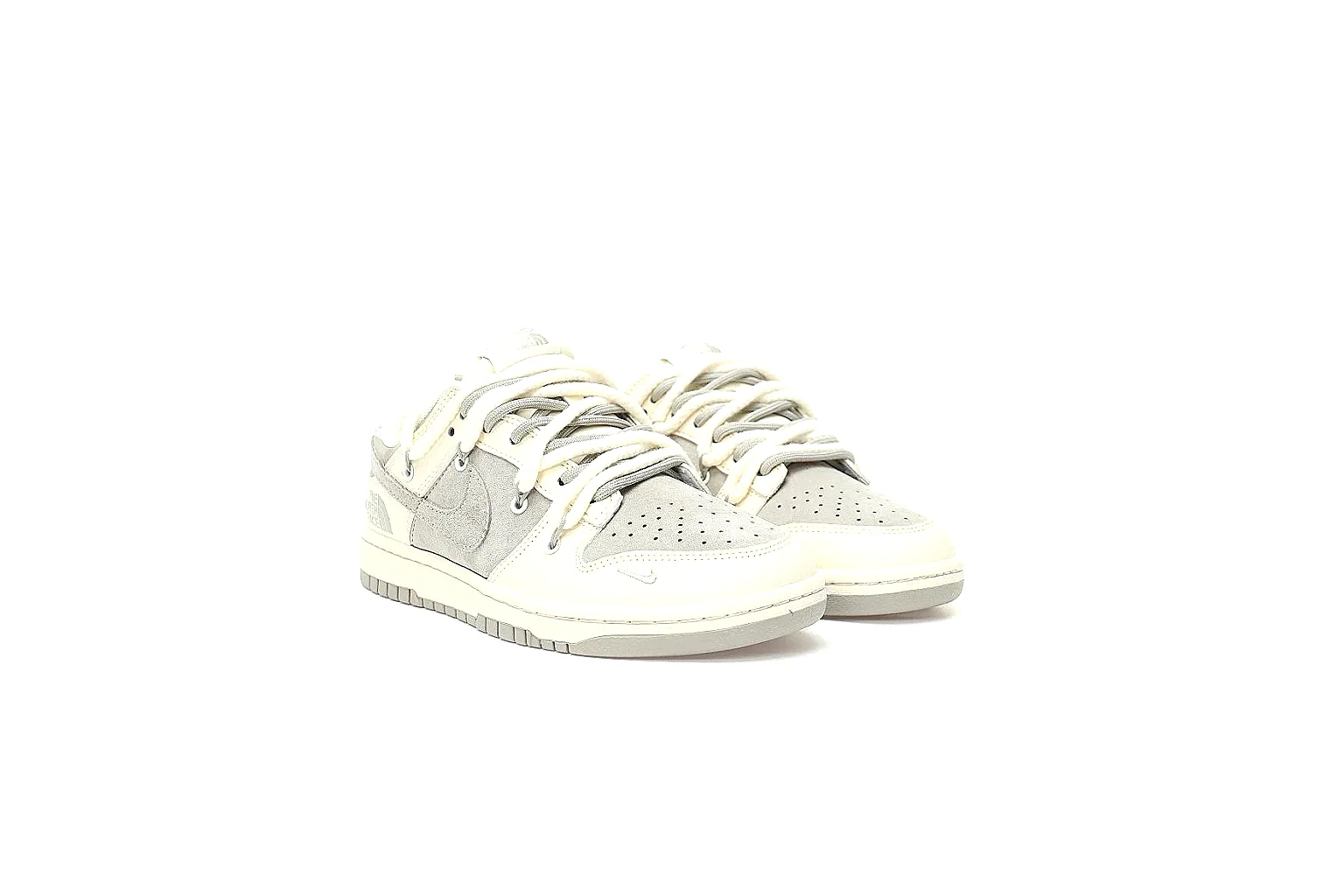 Kako Sheetbase record image for Nike Gray Low Court thumbnail 4