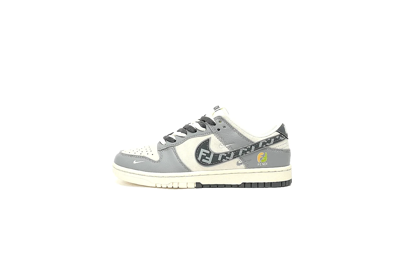Kako Sheetbase record image for Nike Gray White Low Court