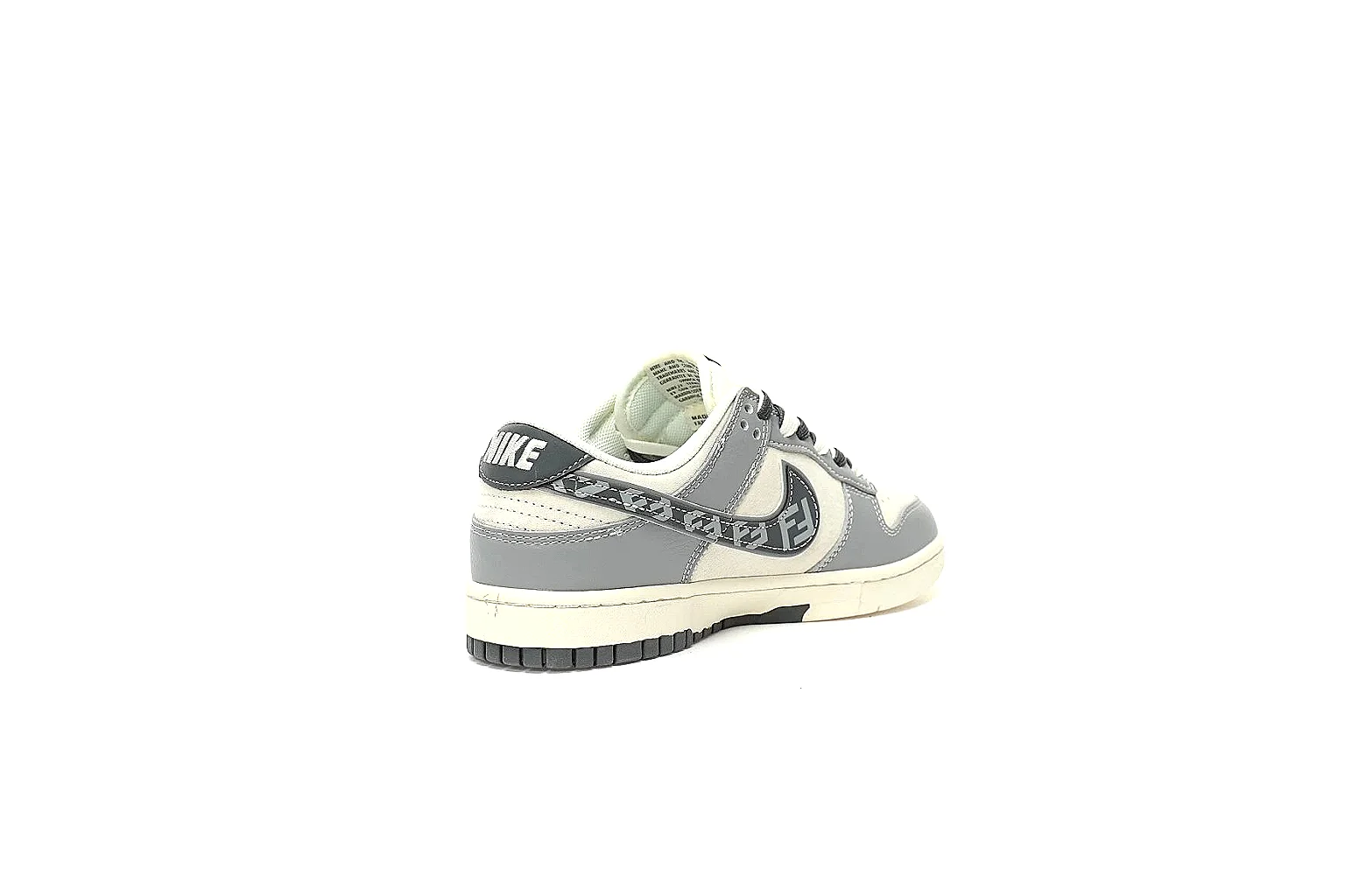 Kako Sheetbase record image for Nike Gray White Low Court thumbnail 2