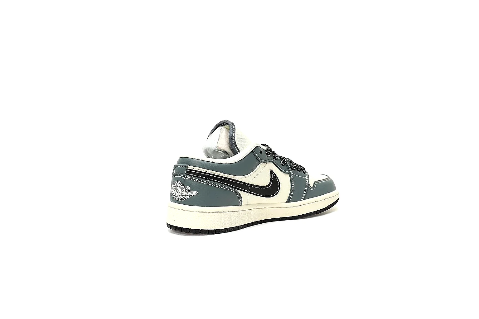 Kako Sheetbase record image for Nike Gray Black Low Court thumbnail 3