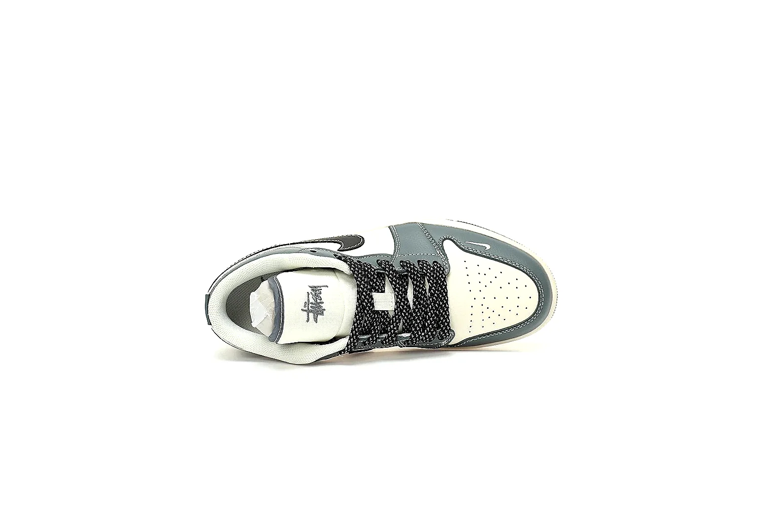 Kako Sheetbase record image for Nike Gray Black Low Court thumbnail 4
