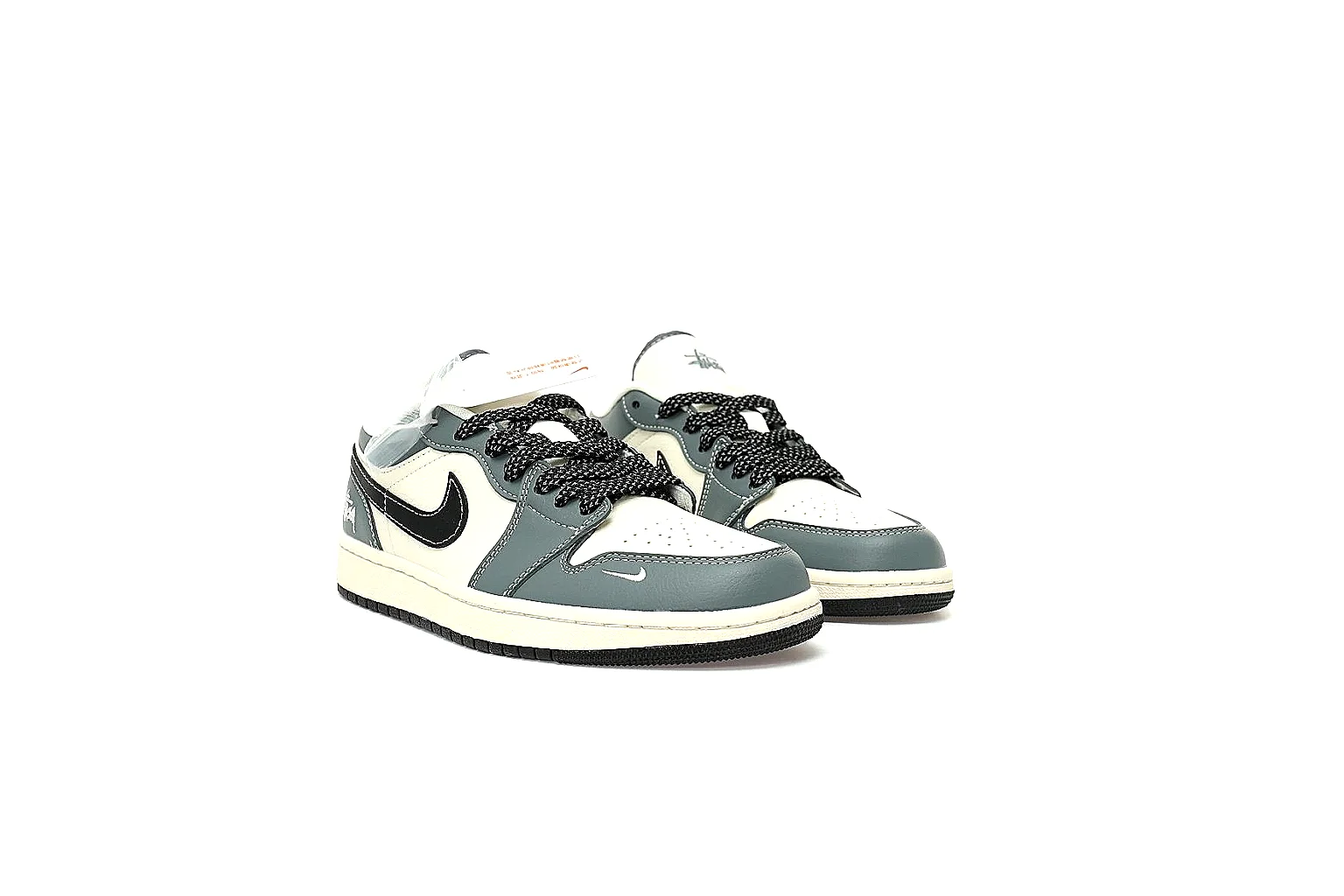 Kako Sheetbase record image for Nike Gray Black Low Court thumbnail 5