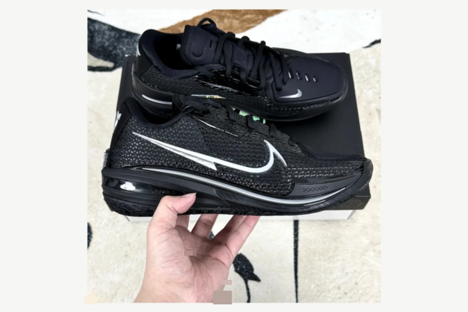 Nike Air Zoom GT Cut 1 Silver Gray Low Top spreadsheet record image SKU 1194924687