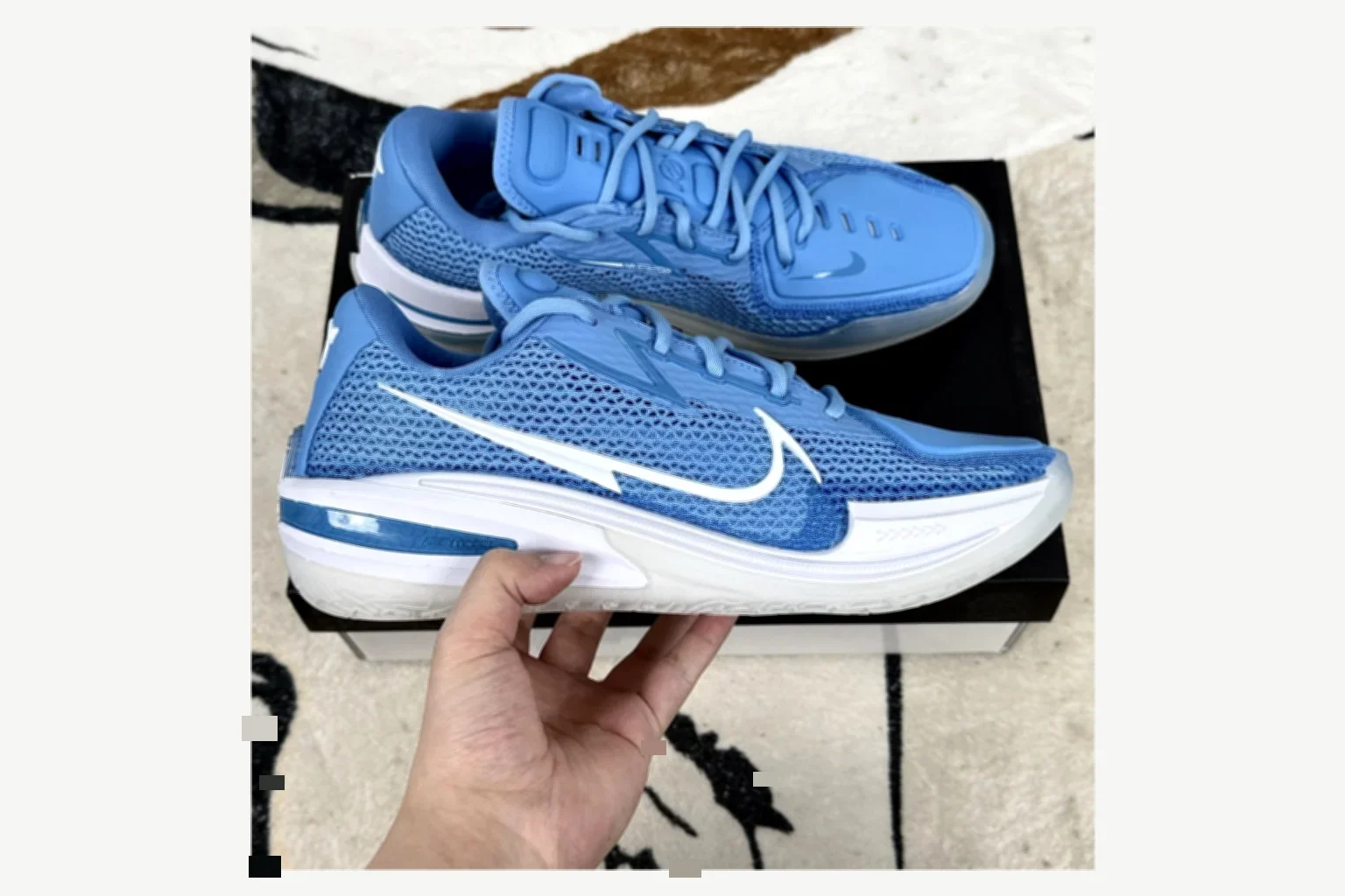Nike Air Zoom GT Cut 1 Black White Low Top spreadsheet record image SKU 1194924713