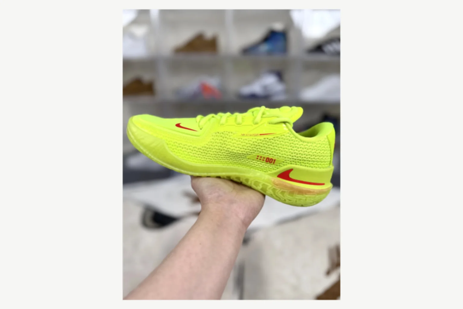 Nike Air Zoom GT Cut 1 White Red Low Top spreadsheet record image SKU 1194924766 thumbnail 2