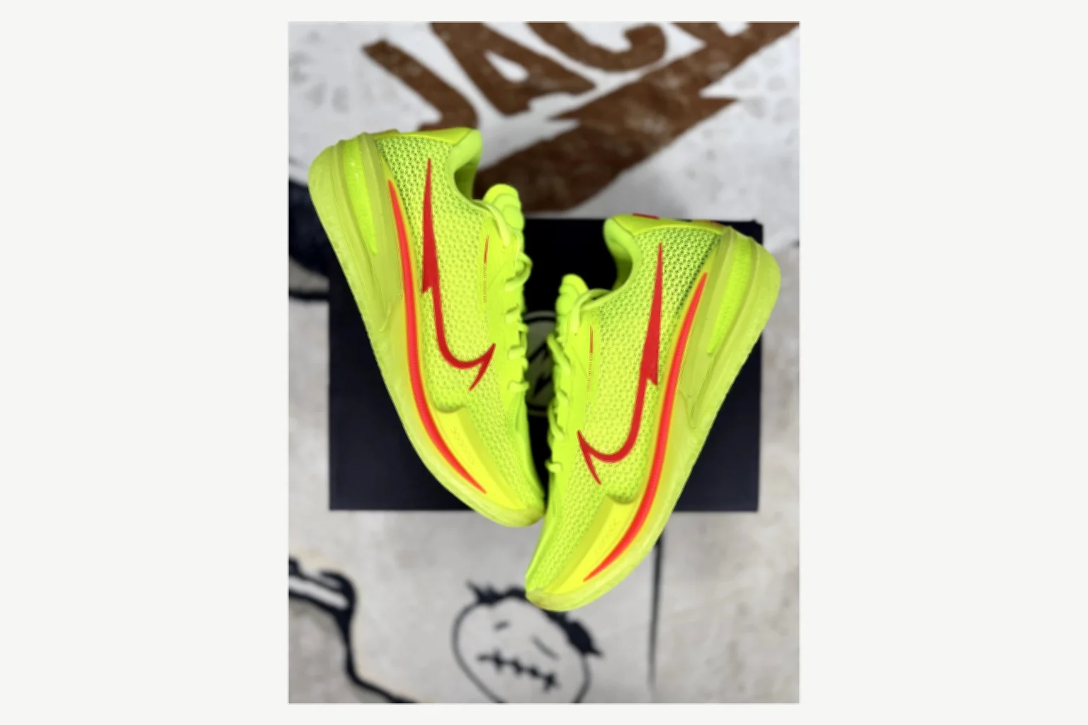 Nike Air Zoom GT Cut 1 White Red Low Top spreadsheet record image SKU 1194924766 thumbnail 5