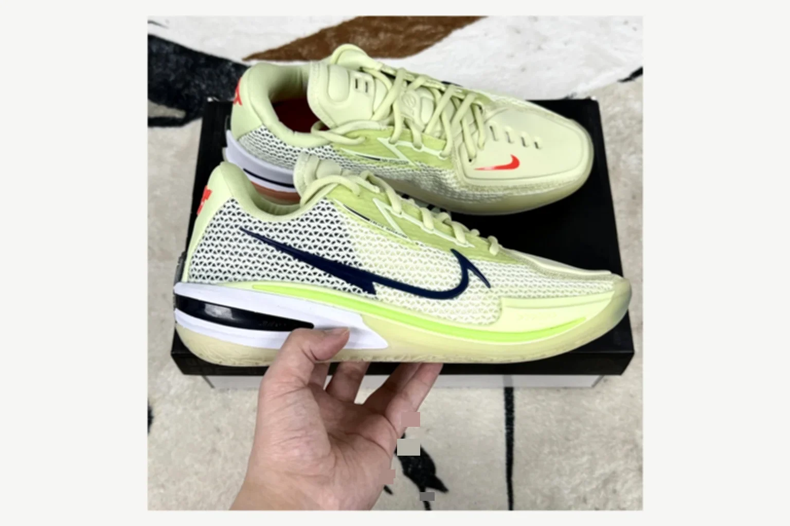 Nike Air Zoom GT Cut 1 Cream Brown Low Top spreadsheet record image SKU 1194924802