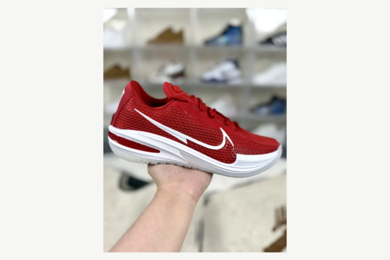 Nike Air Zoom GT Cut 1 White Blue Low Top spreadsheet record image SKU 1194924828 thumbnail 6