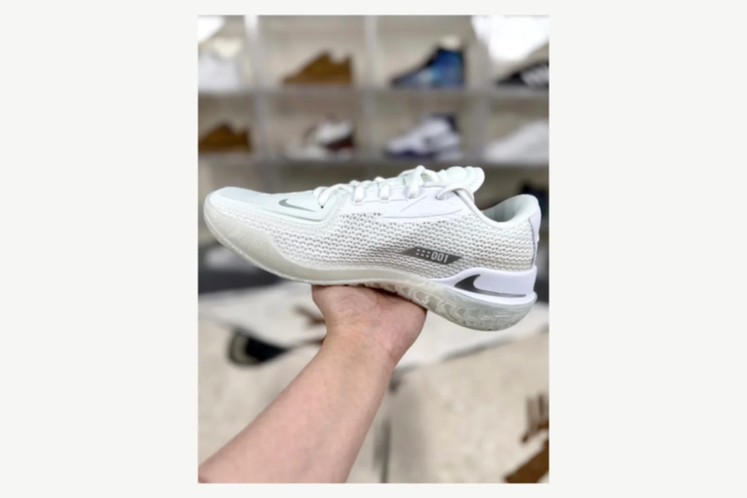 Nike Air Zoom GT Cut 1 Silver Gray Low Top spreadsheet record image SKU 1194924863 thumbnail 2