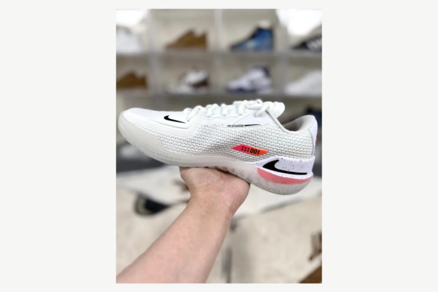 Nike Air Zoom GT Cut 1 White Black Low Top spreadsheet record image SKU 1194924924 thumbnail 2