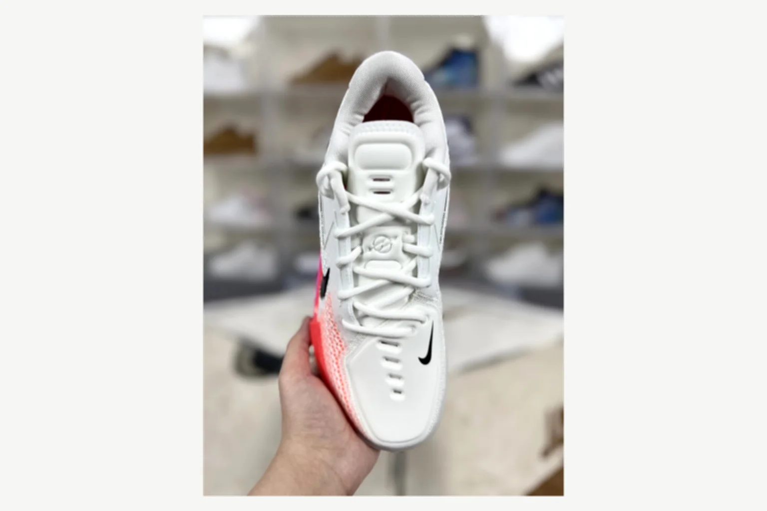 Nike Air Zoom GT Cut 1 White Black Low Top spreadsheet record image SKU 1194924924 thumbnail 4