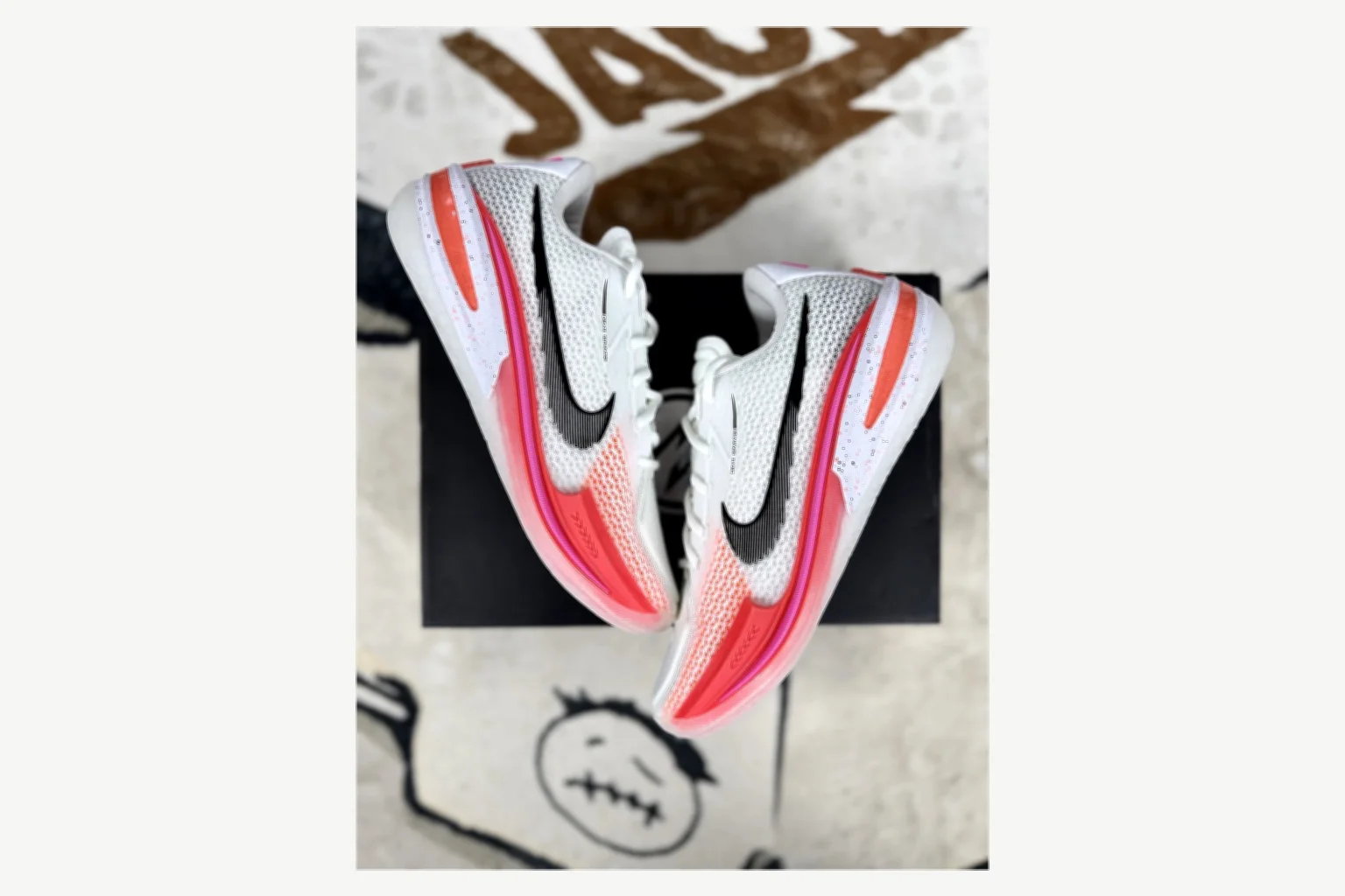 Nike Air Zoom GT Cut 1 White Black Low Top spreadsheet record image SKU 1194924924 thumbnail 5