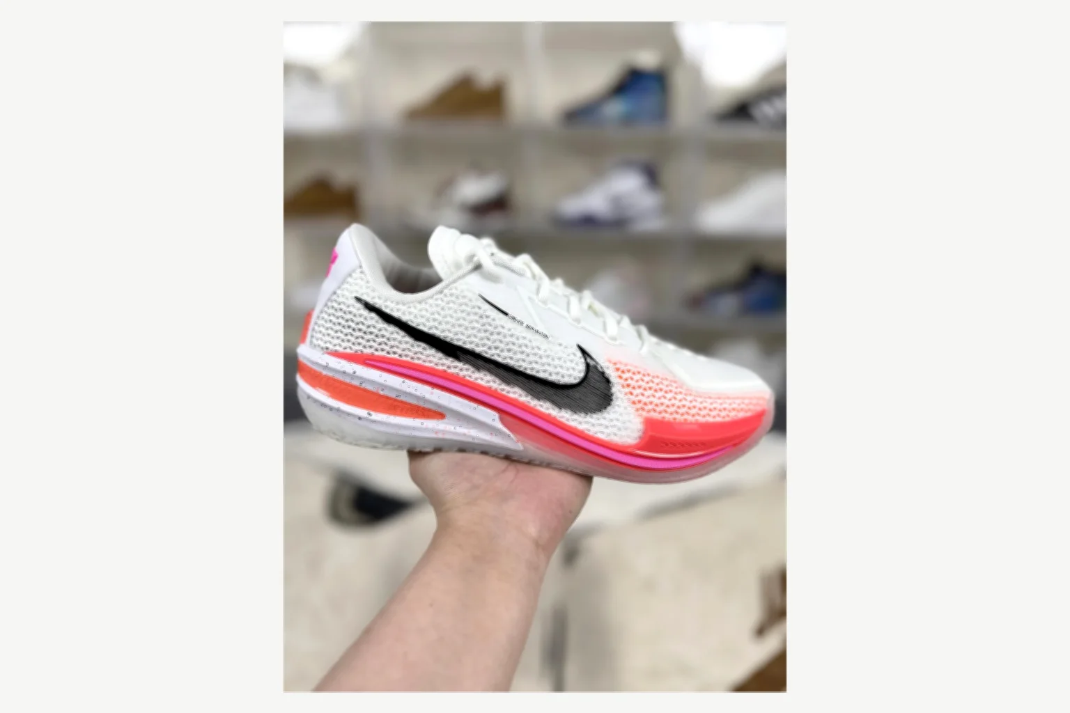 Nike Air Zoom GT Cut 1 White Black Low Top spreadsheet record image SKU 1194924924 thumbnail 6
