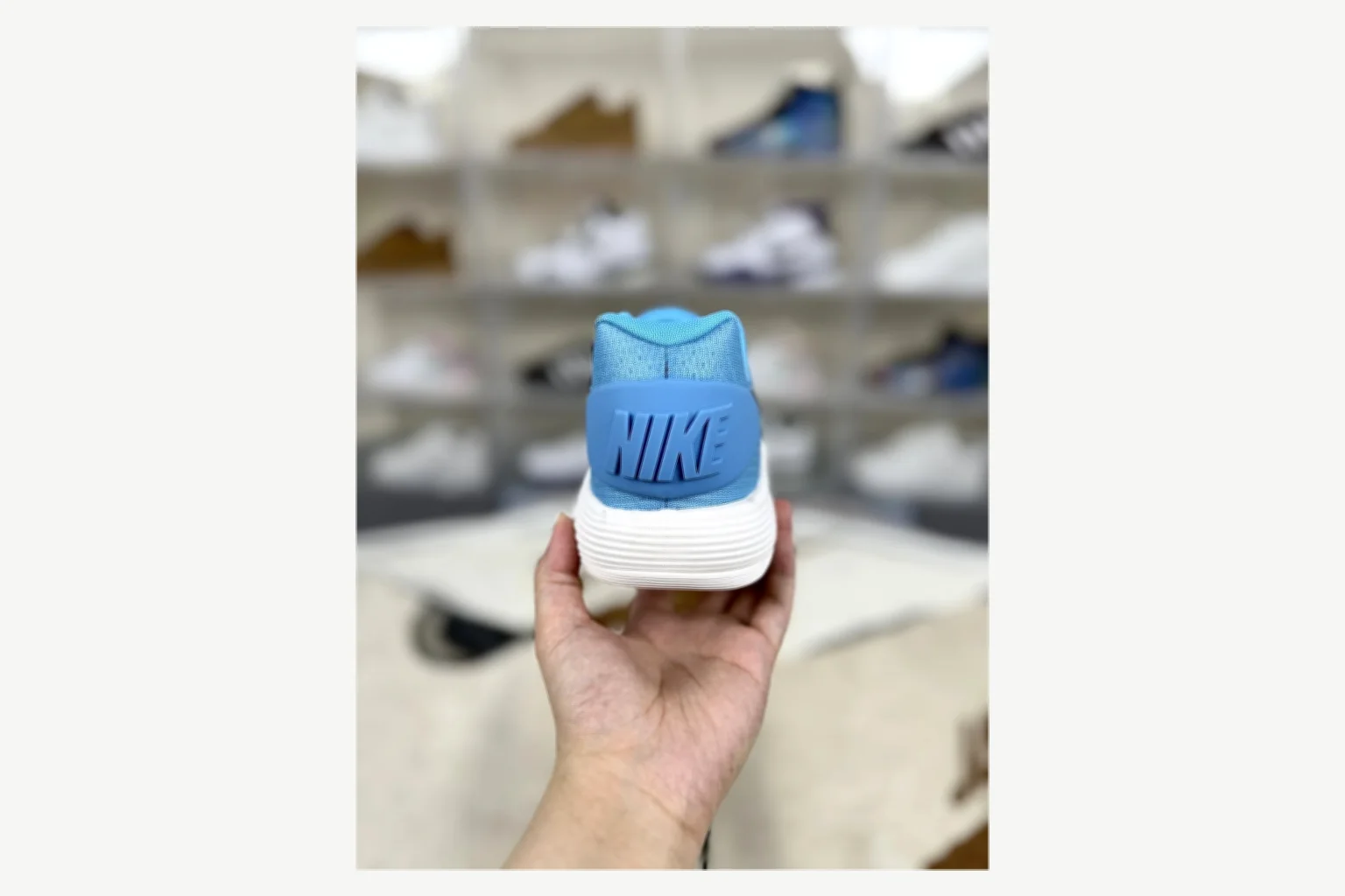 Nike Blue Silver Low Top Runner spreadsheet record image SKU 1194923779 thumbnail 3