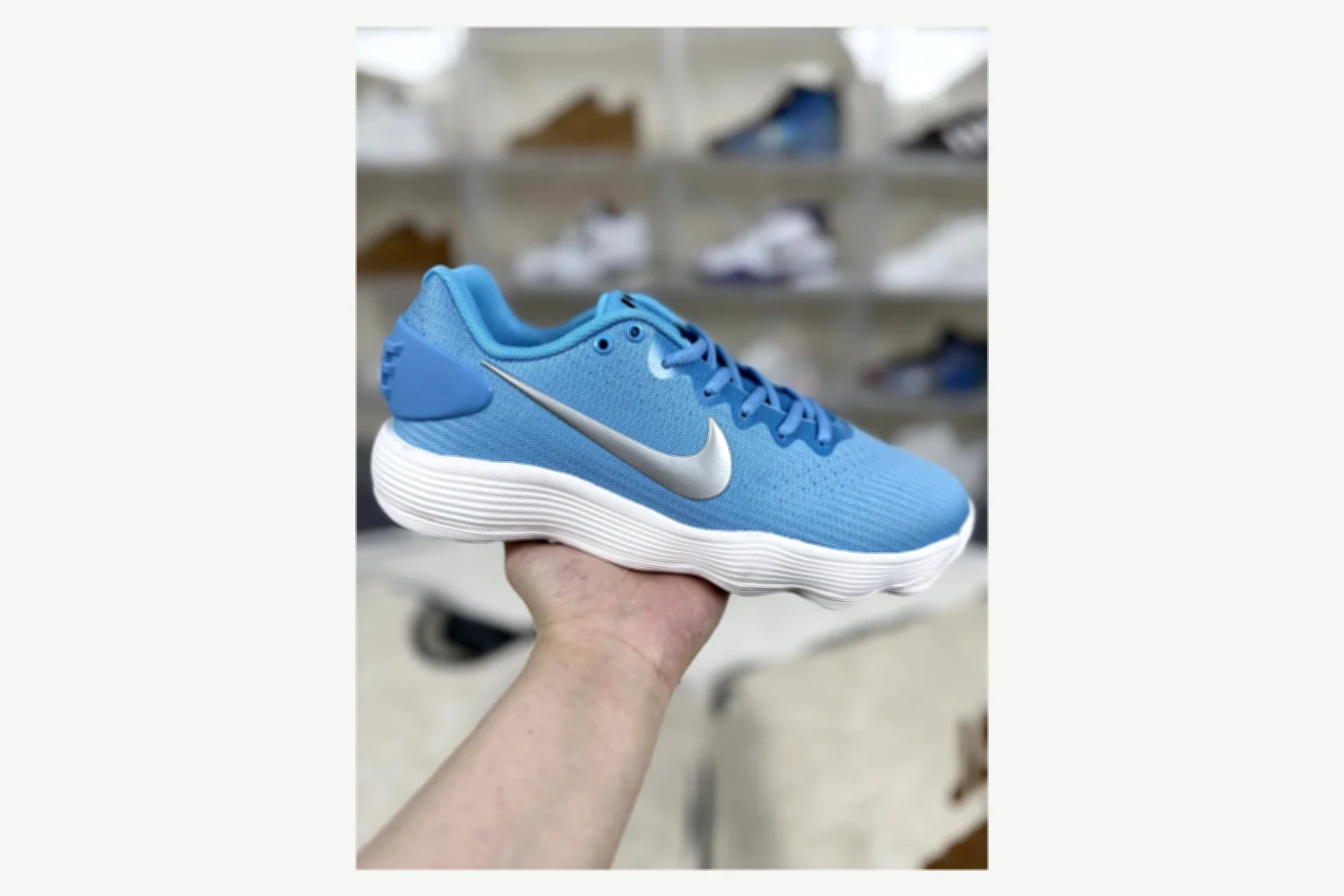 Nike Blue Silver Low Top Runner spreadsheet record image SKU 1194923779 thumbnail 6