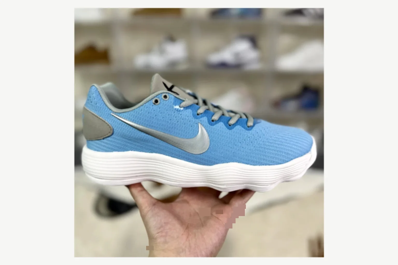 Nike Hyperdunk 2017 White Blue High Top spreadsheet record image SKU 1194923928