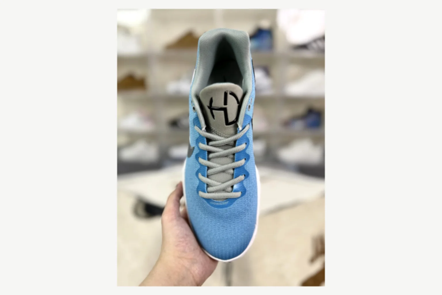 Nike Hyperdunk 2017 White Blue High Top spreadsheet record image SKU 1194923928 thumbnail 4
