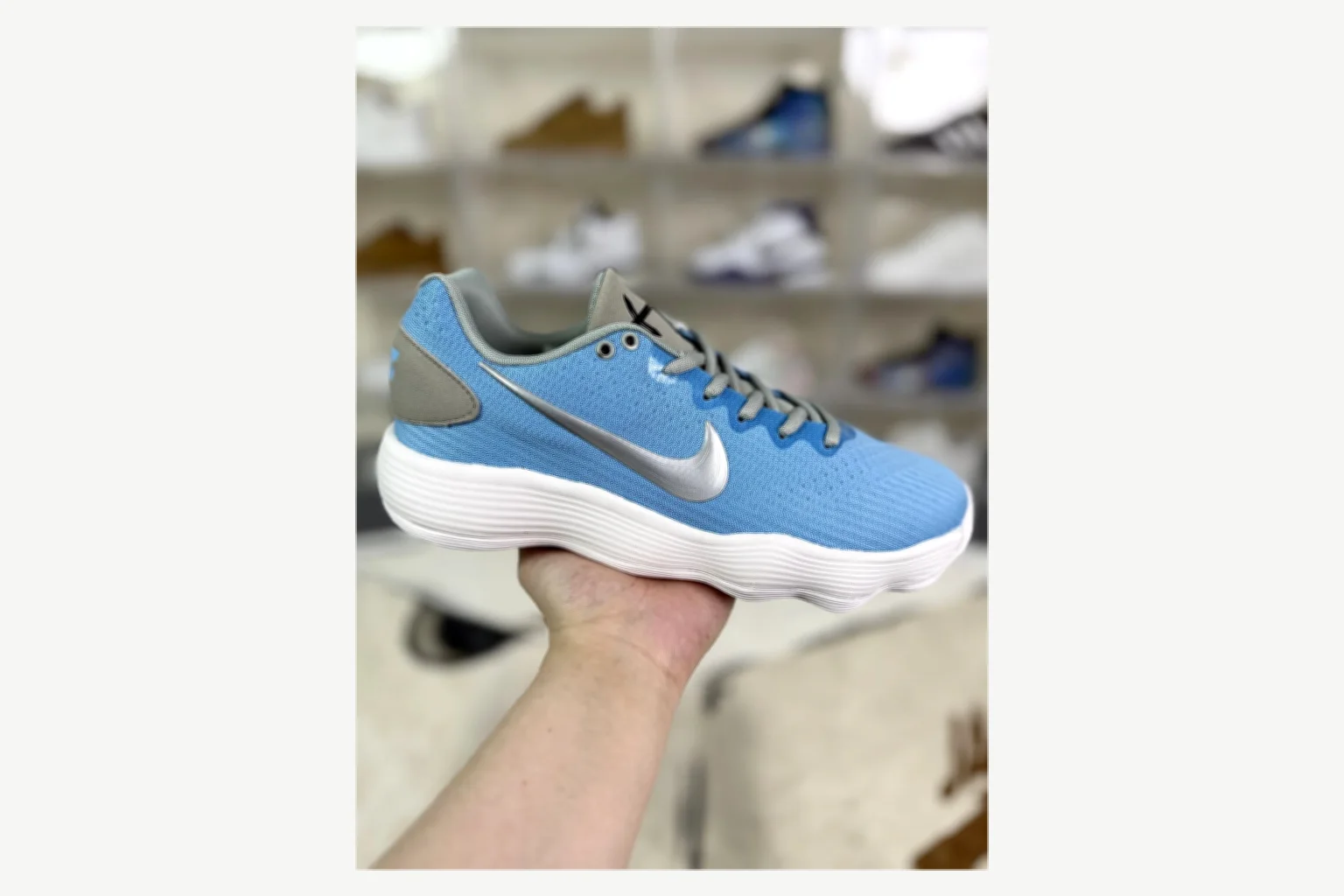 Nike Hyperdunk 2017 White Blue High Top spreadsheet record image SKU 1194923928 thumbnail 6
