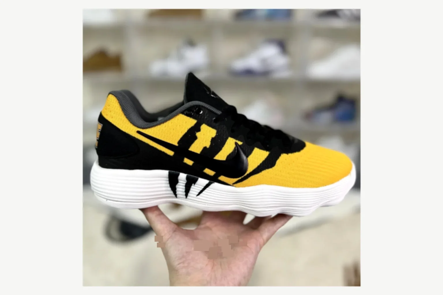 Nike Yellow Black Court Low Top spreadsheet record image SKU 1194923981
