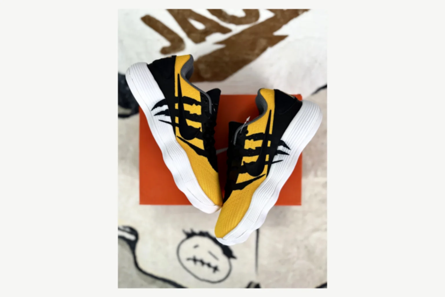 Nike Yellow Black Court Low Top spreadsheet record image SKU 1194923981 thumbnail 5