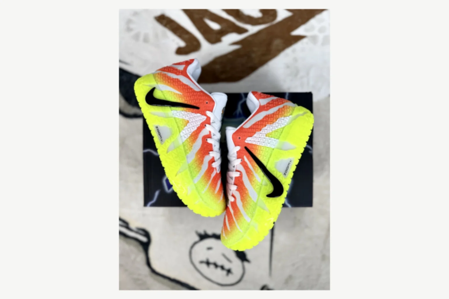 Nike Ja 3 White Red Lime Low Top spreadsheet record image SKU 1194924130 thumbnail 5