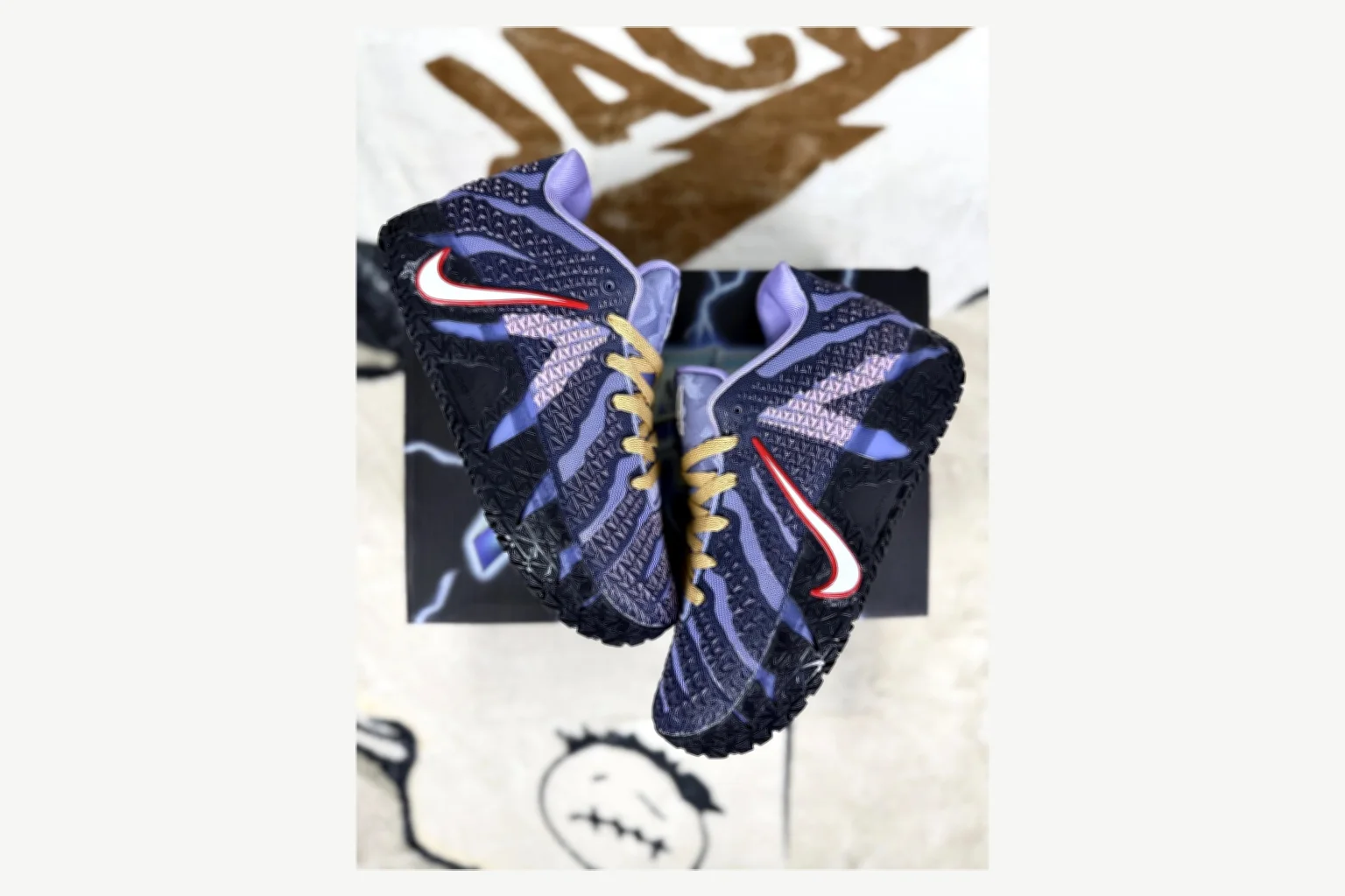Nike Ja 3 Purple Black Low Top spreadsheet record image SKU 1194924339 thumbnail 5