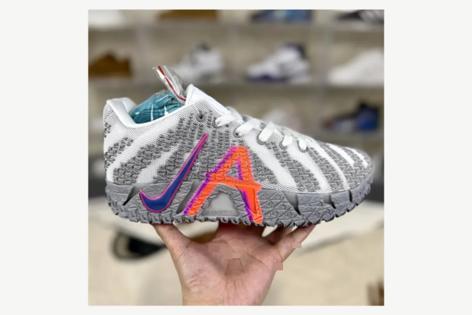 Nike Ja 3 Green White Low Top spreadsheet record image SKU 1194924391