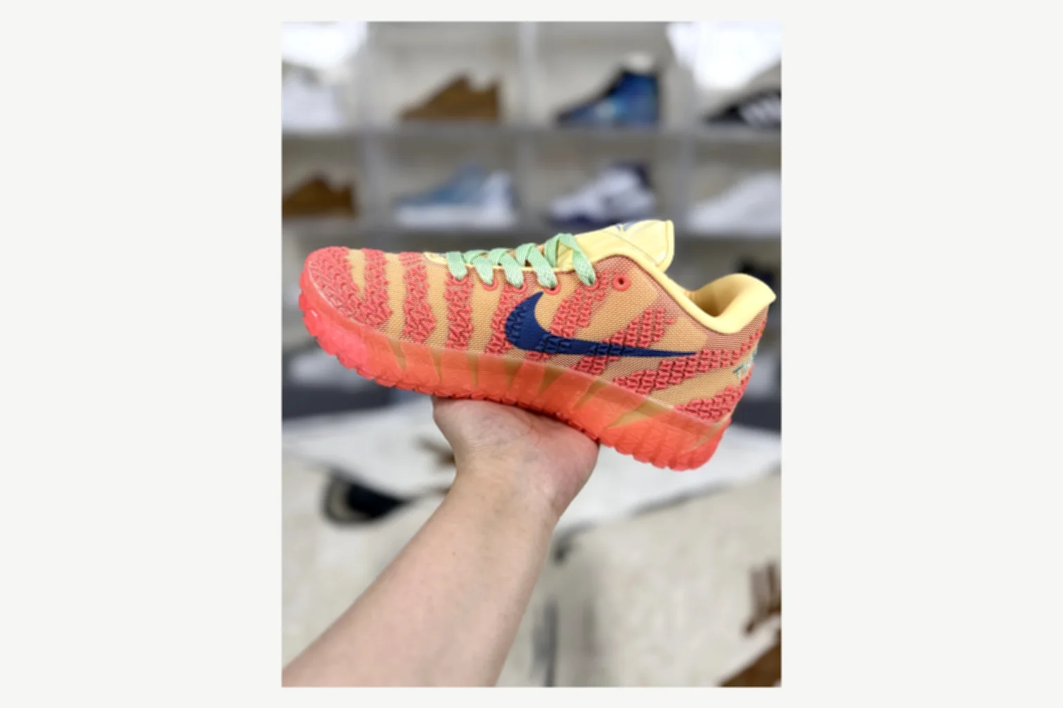 Nike Ja 3 Coral Lime Low Top spreadsheet record image SKU 1194924105 thumbnail 2