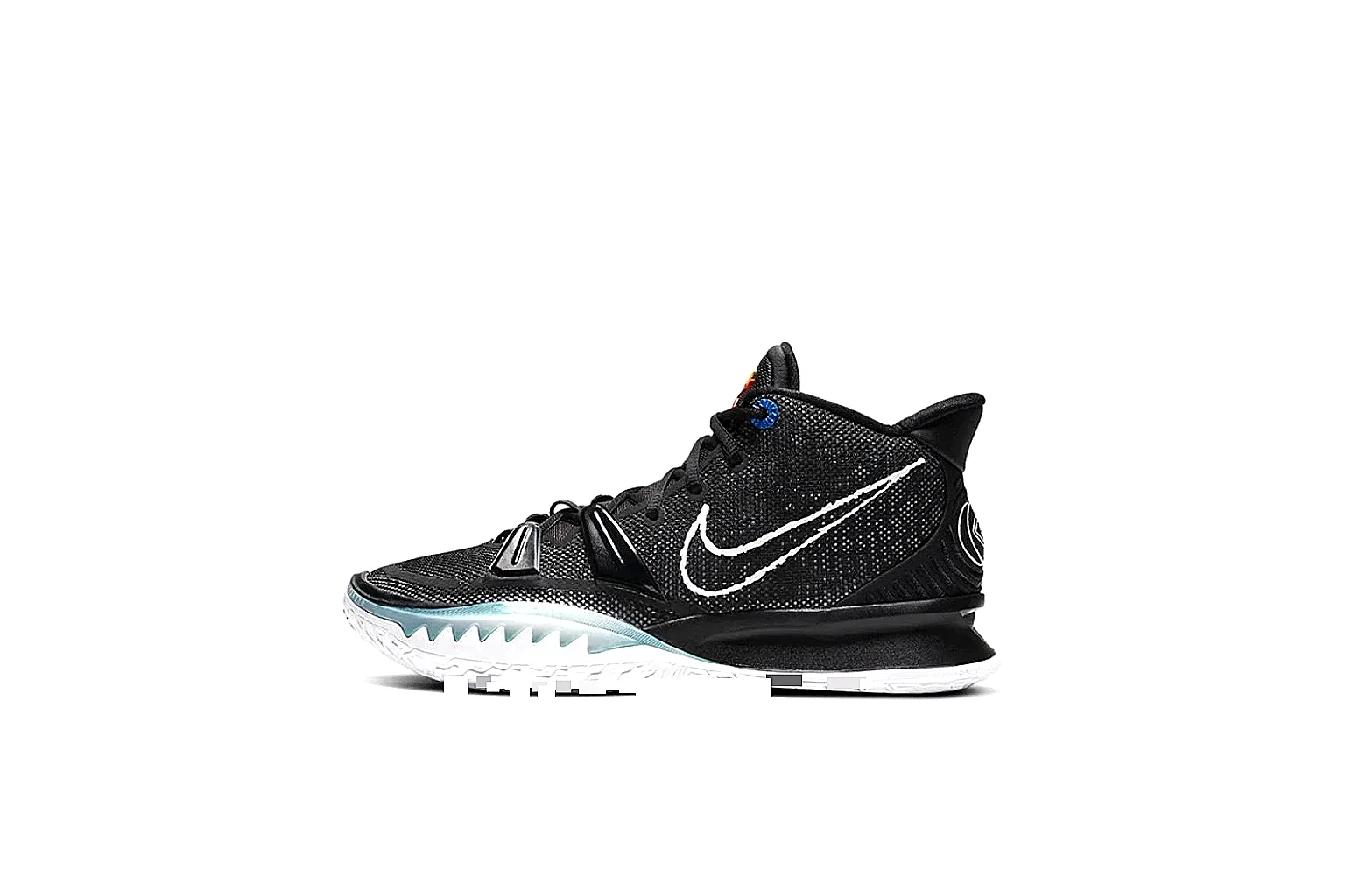 kakosheetbase.com Nike Black Kyrie Basketball Shoe 1318 Black mid-top product image