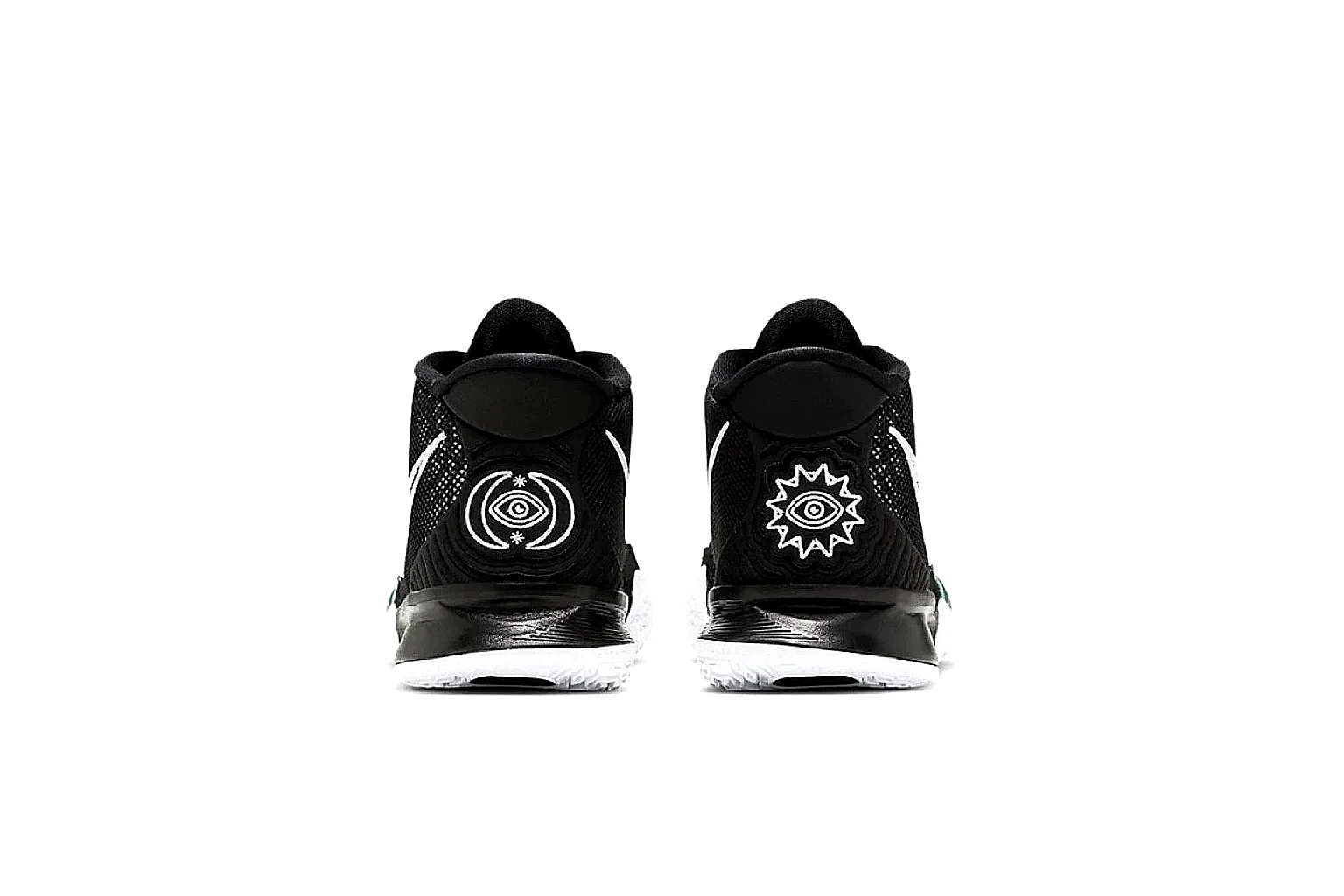 kakosheetbase.com Nike Black Kyrie Basketball Shoe 1318 Black mid-top product image thumbnail 3