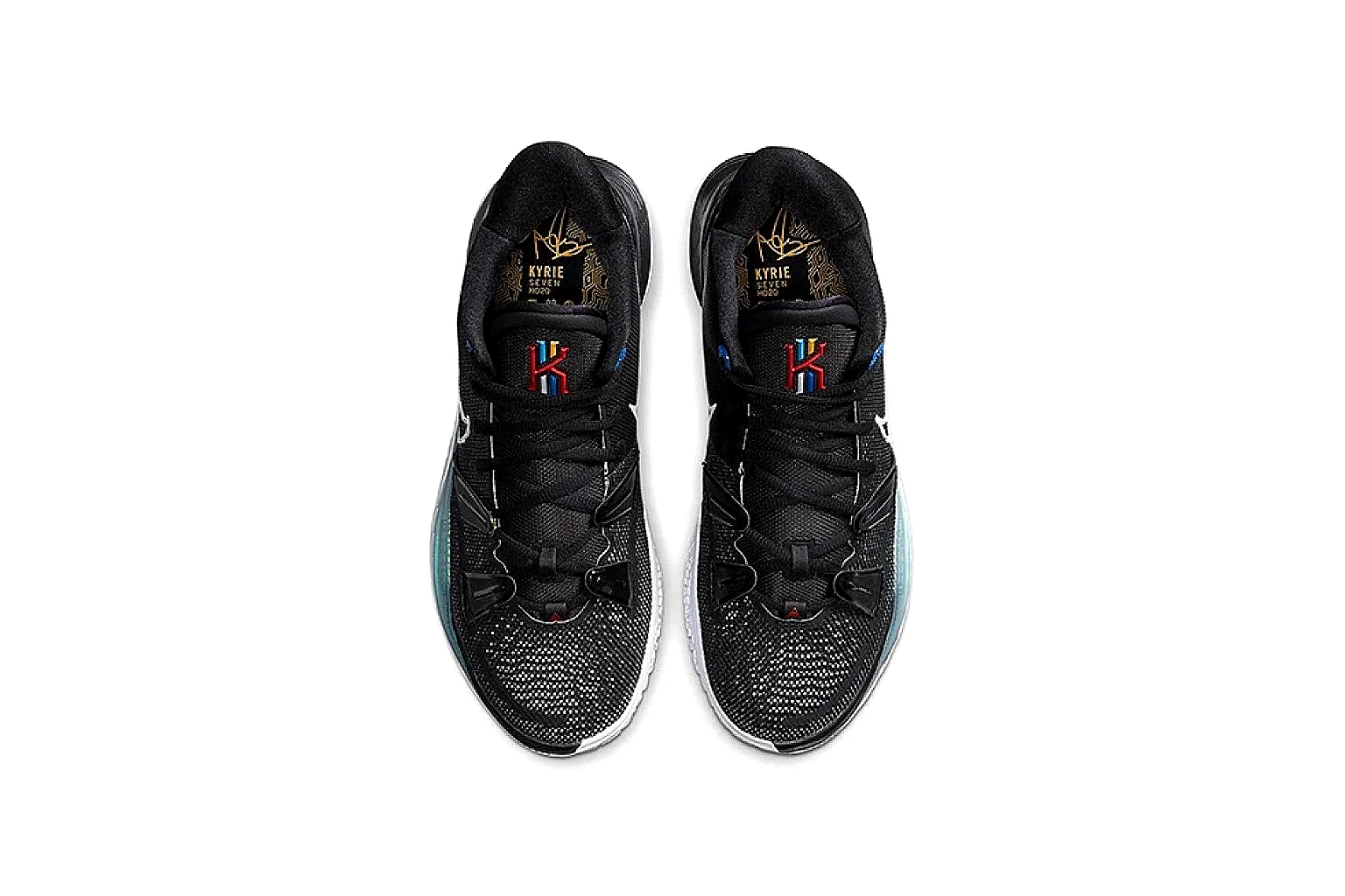kakosheetbase.com Nike Black Kyrie Basketball Shoe 1318 Black mid-top product image thumbnail 4