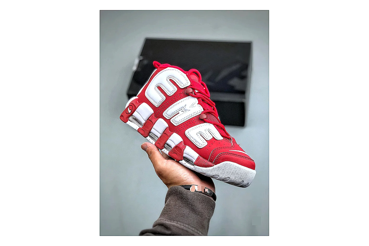 kakosheetbase.com Nike Red White Logo Low 8856 Red White low-top product image