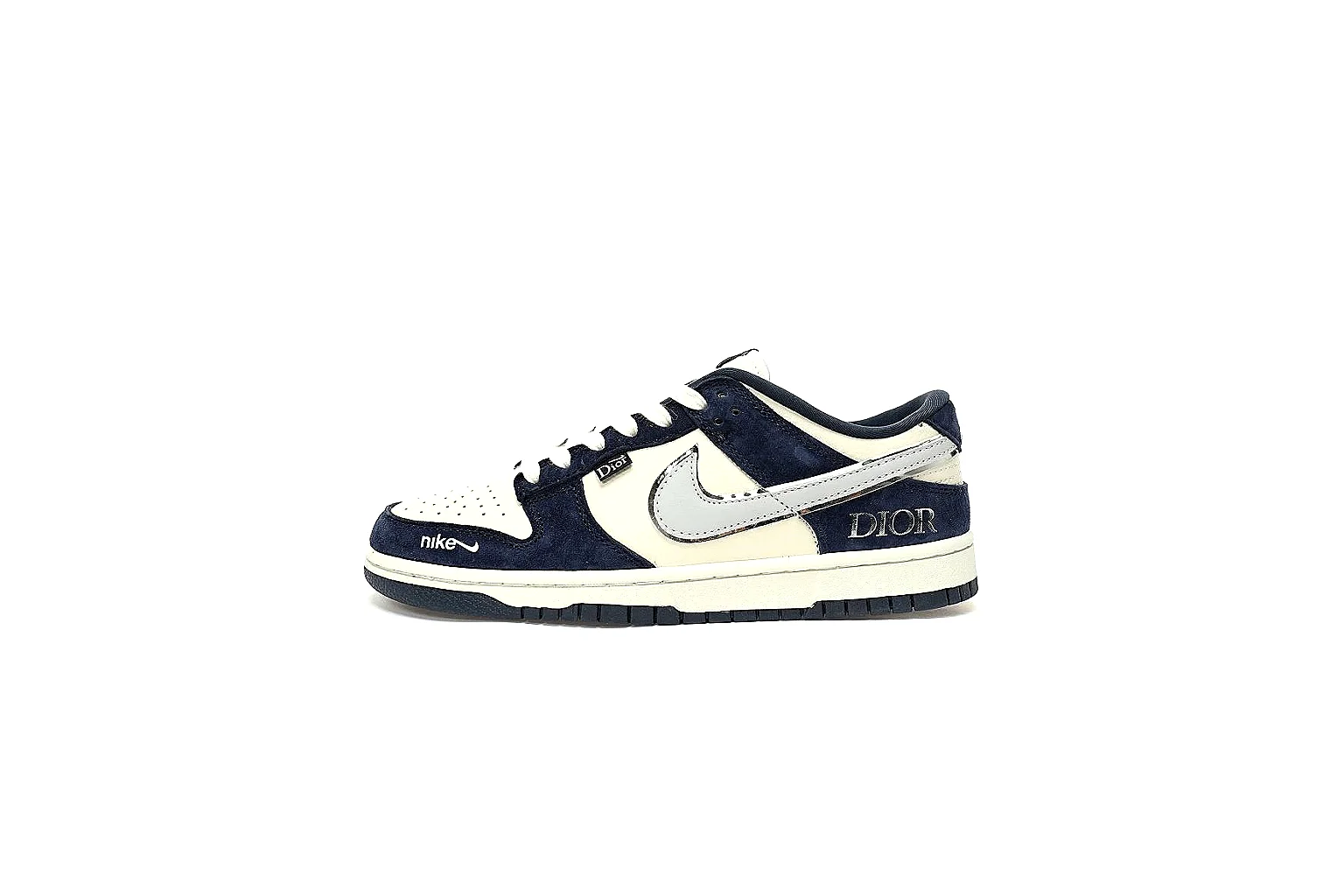 Kako Sheetbase record image for Nike Navy Cream Low Court