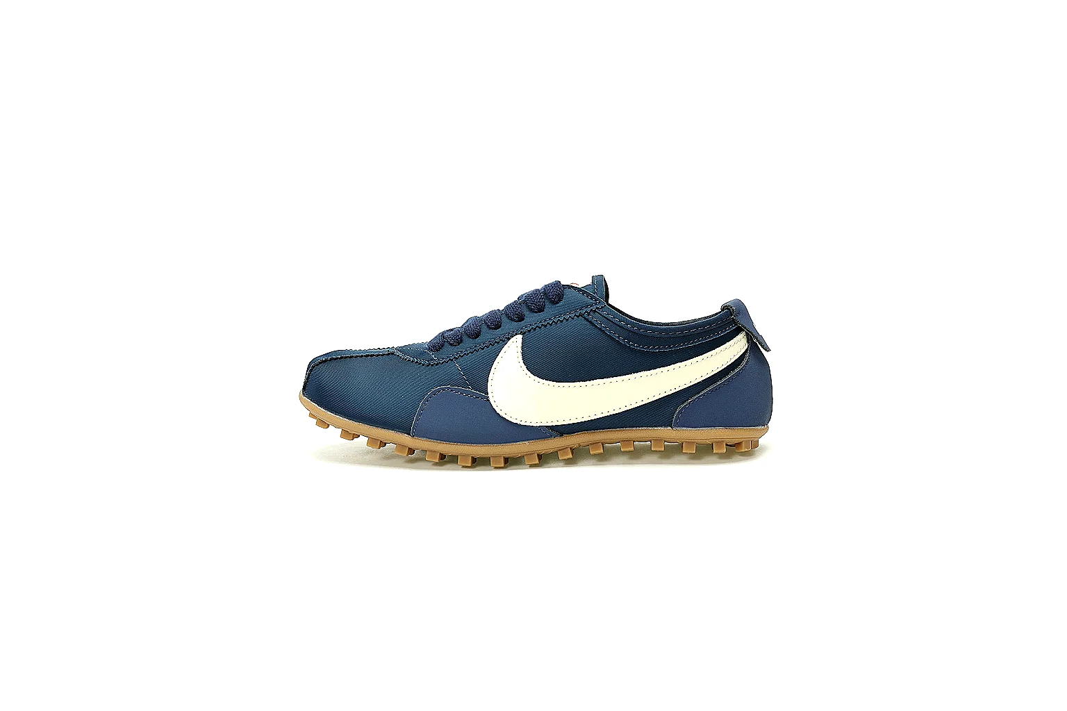 Kako Sheetbase record image for Nike Navy Gum Low Court Sneaker