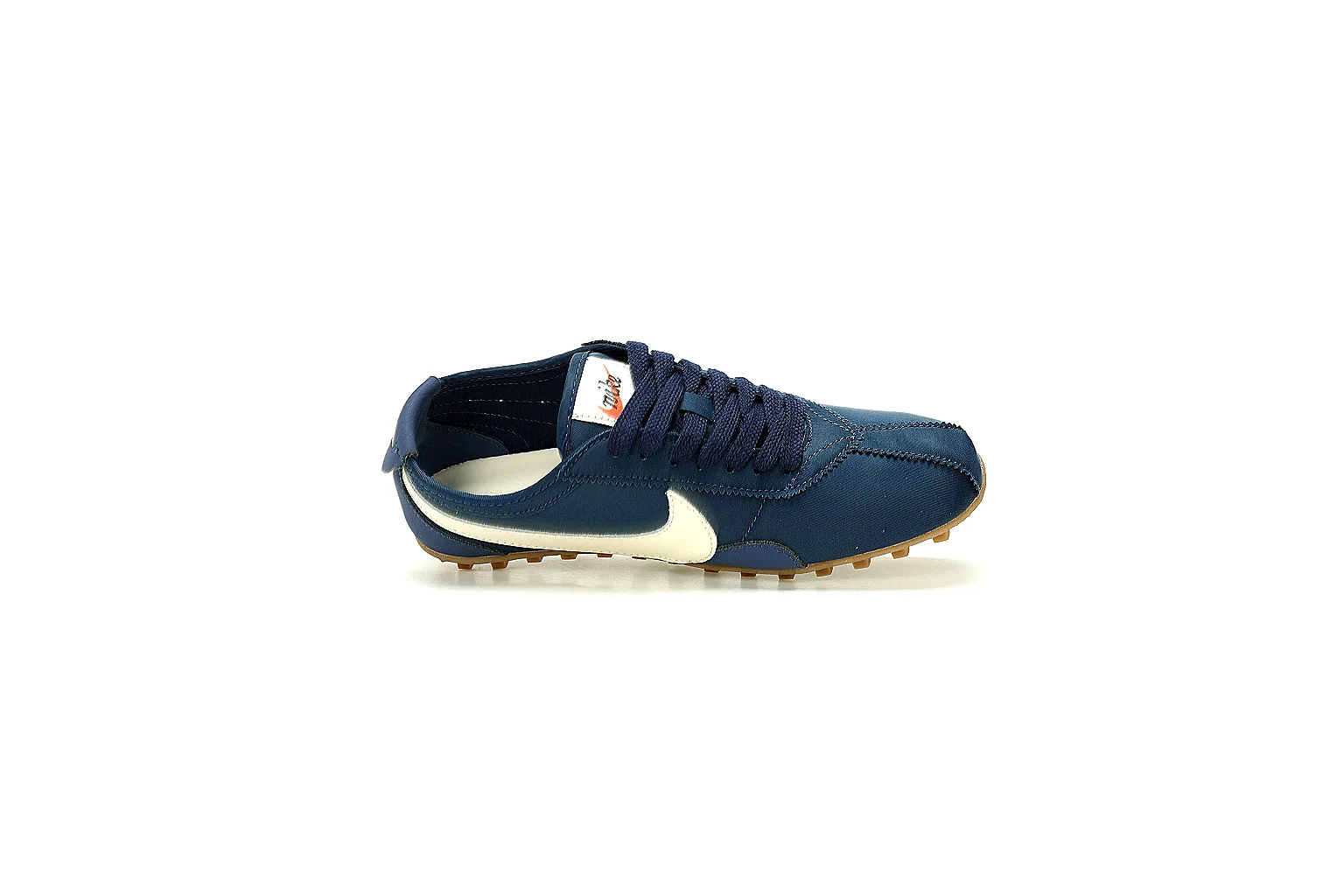 Kako Sheetbase record image for Nike Navy Gum Low Court Sneaker thumbnail 2