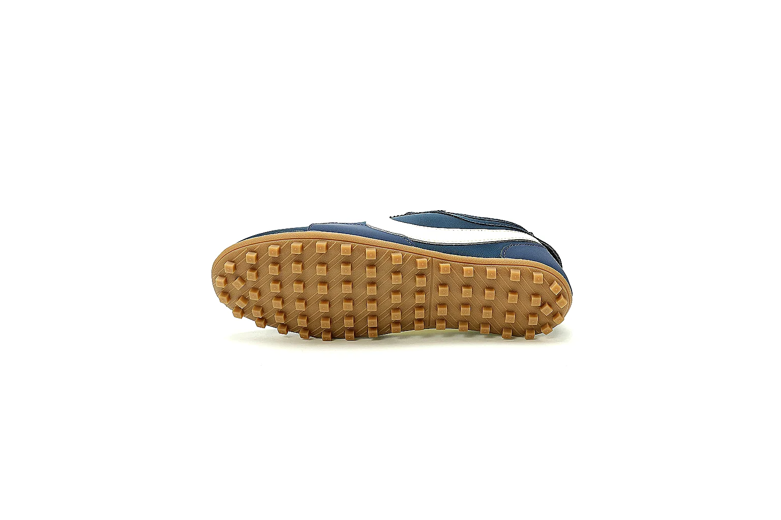 Kako Sheetbase record image for Nike Navy Gum Low Court Sneaker thumbnail 3