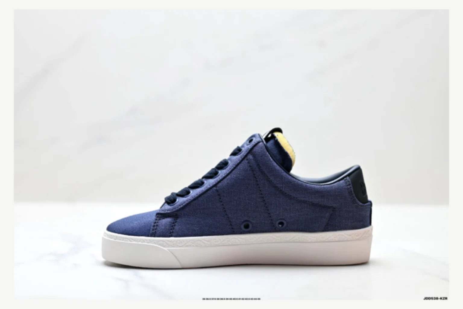 Nike Navy Blue Low Top Sneaker spreadsheet record image SKU 1182167500 thumbnail 2