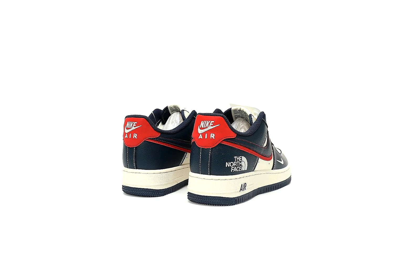 Kako Sheetbase record image for Nike Navy Red Low Court thumbnail 5