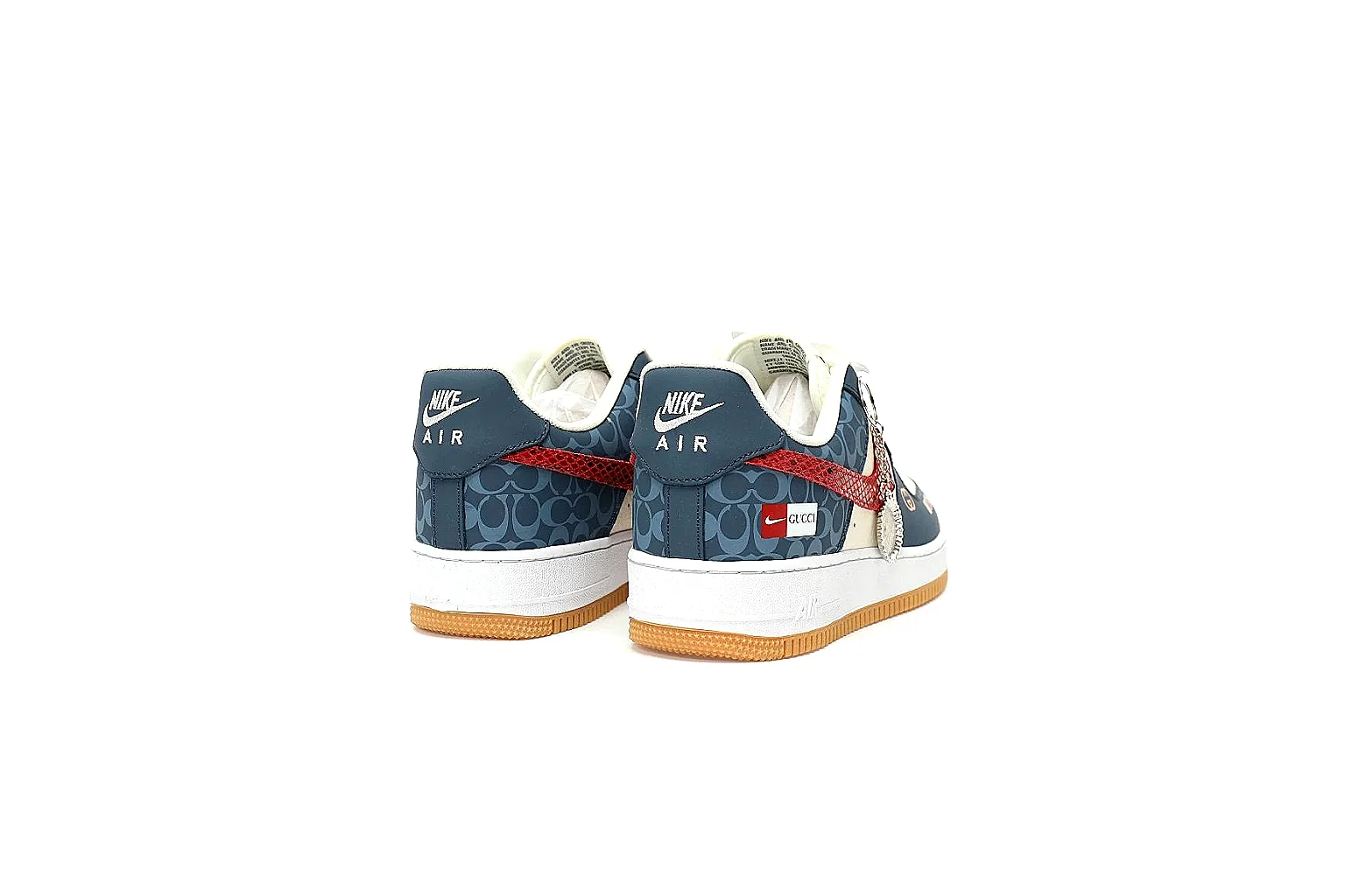 Kako Sheetbase record image for Nike Navy Red Low Court thumbnail 5
