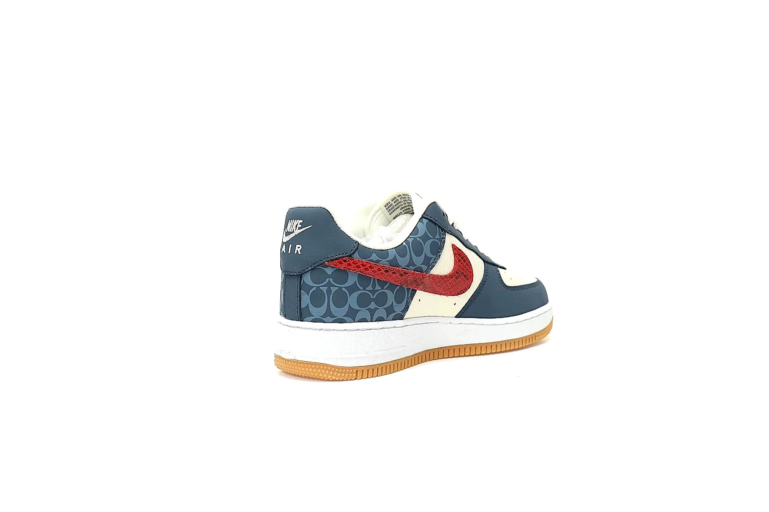 Kako Sheetbase record image for Nike Navy Red Low Court thumbnail 6
