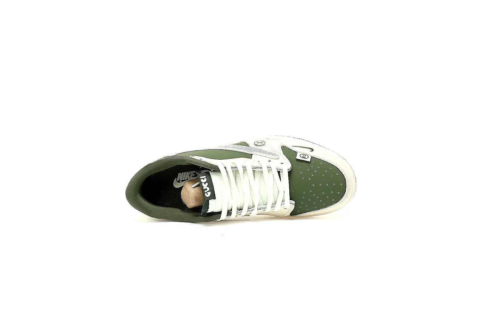 Kako Sheetbase record image for Nike Olive Cream Low Court thumbnail 2