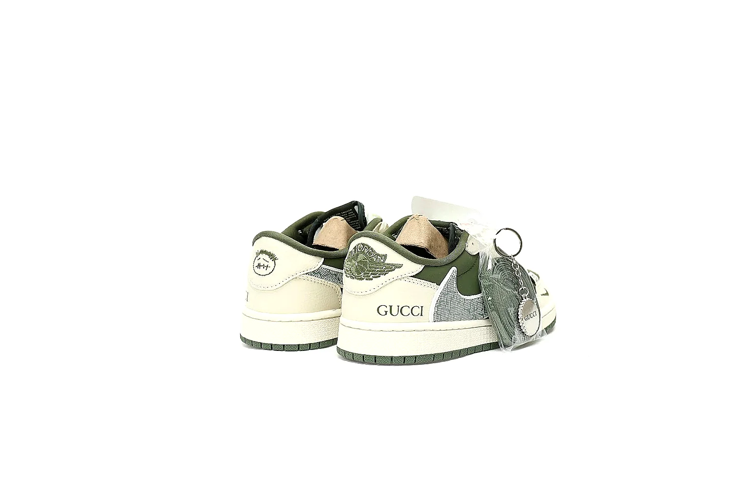 Kako Sheetbase record image for Nike Olive Cream Low Court thumbnail 5